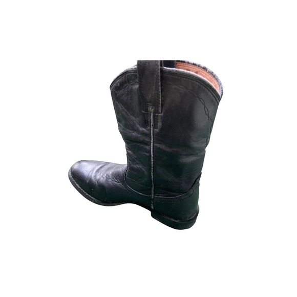 Ariat Heritage Roper Black Leather Western Cowboy Boots Women's 6.5B - Picture 5 of 10